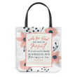 Psalm 18:30 As for God, his way is perfect tote bag - Gossvibes