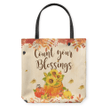 Count Your Blessings tote bag - Gossvibes
