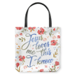 Jesus loves me this I know tote bag - Gossvibes