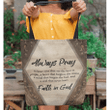 ALway pray faith in God tote bag - Gossvibes