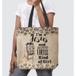 I am a Jesus and coffee kind of girl tote bag - Gossvibes