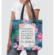Be patient Be Grateful tote bag - Gossvibes