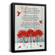 Cardinal Sympathy Gift, Red Cardinal Memorial Gift, I Thought Of You Today Sign - Personalized Sympathy Gifts - Spreadstore