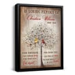 Gift Of Remembrance, Gift For Loss Of Loved One, When Tomorrow Starts Without Me Canvas - Personalized Sympathy Gifts - Spreadstore