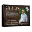 Personalized memorial gifts for loss of Husband Gift, Husband Remembrance Canvas, Husband Condolence Memorial Sympathy Gift