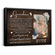 Personalized memorial gifts for loss of Grandma Gift, Grandma Remembrance Canvas, Grandma Keepsake Grieving Memorial Gift