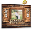 Custom Canvas Prints Wedding Anniversary Gifts Personalized Photo Gifts Home Is Wherever I'm With You Spreadstore - Personalized Sympathy Gifts