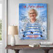 Personalized Memorial Canvas Prints, As I Sit In Heaven Canvas, Personalized Sympathy Gifts - Personalized Sympathy Gifts - Spreadstore