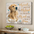 Personalized Pet Memorial Gifts, Sympathy Gift For Loss Of Dog, My minds still talks to you - Personalized Sympathy Gifts - Spreadstore