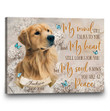 Personalized Pet Memorial Gifts, Sympathy Gift For Loss Of Dog, My minds still talks to you - Personalized Sympathy Gifts - Spreadstore