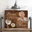 Memorial Wall Art, Personalized Bereavement Gifts, Grief gifts, Memory Sign, Heaven In Our Home - Personalized Sympathy Gifts - Spreadstore