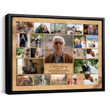Photo Memory Gift, Remembrance Gift For Loss Of Father, In Memory Of Dad Gift, Funeral Memorial Collage Canvas - Personalized Sympathy Gifts - Spreadstore