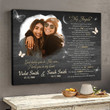 Gift For A Lost Loved One, Funeral Keepsakes Gifts, Personalized Sympathy Gift, Memorial Canvas - Personalized Sympathy Gifts - Spreadstore