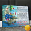 Spreadstore Personalized Memorial Art Porch Cardinals When You're Lost Or Feeling Down - Personalized Sympathy Gifts - Spreadstore
