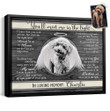 Dog Angel Wings Personalized Pet Memorial Remembering Dog Gifts You'll Meet Me In The Light - Personalized Sympathy Gifts - Spreadstore