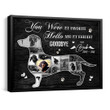 Dachshund Dog Sympathy Gift, Dog Memorial Gifts, Dog Remembrance Gifts - Personalized Sympathy Gifts - Spreadstore