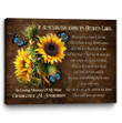 Personalized Sympathy Gifts | Condolences For Loss of Mother - If Sunflowers grow in Heaven Lord - Personalized Sympathy Gifts - Spreadstore