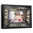 Memorial Photo Canvas Personalized Memorial Canvas Prints Remembrance Photo Frame In Loving Memory Personalized Gifts - Personalized Sympathy Gifts - Spreadstore
