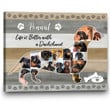 Dachshund Dog Photo Collage, Custom Dog Canvas Art, Personalized Gift For Dog Lovers - Personalized Sympathy Gifts - Spreadstore