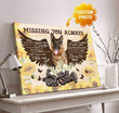 Personalized Pet Memorial Gift | German Shepherd Dog Canvas | Missing You Always - Personalized Sympathy Gifts - Spreadstore