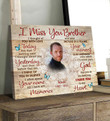 Personalized Memorial Gift For Loss Of Brother, Sympathy Gift For Loss Of Brother - Personalized Sympathy Gifts - Spreadstore