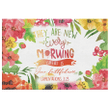 They are new every morning; Great is Your faithfulness Lamentations 3:23 canvas wall art