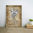 Christ died for us Romans 5:8 personalized name canvas wall art