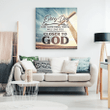 Every day do something that will lead you closer to God wall art canvas print