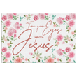 Turn your eyes upon Jesus canvas wall art
