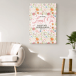 If you love me, keep my commands John 14:15 canvas wall art