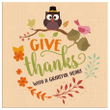 Give thanks with a grateful heart canvas wall art