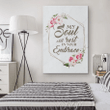 My soul will rest in your embrace canvas wall art