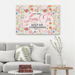 If you love me, keep my commands John 14:15 canvas wall art
