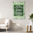 You are called by Jesus to be different Christian canvas wall art