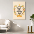Give thanks with a grateful heart thanksgiving canvas wall art