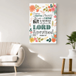 Proverbs 31:30 A woman who fears the Lord is to be praised canvas wall art