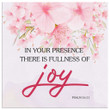 Psalm 16:11 in your presence there is fullness of joy canvas wall art