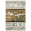 Christian wall art: Grateful thankful blessed canvas print