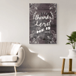 Give thanks to the Lord for He is good Psalm 107:1 canvas wall art