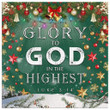 Christmas canvas: Glory to God in the highest Luke 2:14 Scripture wall art canvas