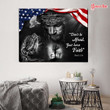 Gossvibe Don't Be Afraid. Just Have Faith Flag - Jesus Landscape Christian Canvas, Bible Canvas, Jesus Canvas Wall Art Ready To Hang Print - Wall Art