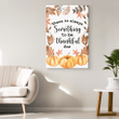 There is always something to be thankful for canvas wall art