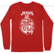 Jesus is the anchor of my soul christian long sleeve t-shirt - Gossvibes