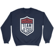 Team Jesus sweatshirt | Christian sweatshirts - Gossvibes