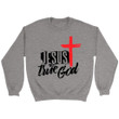 Jesus is the True God Christian sweatshirt - Gossvibes