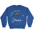 Nothing but the blood of Jesus sweatshirt, Christian sweatshirts - Gossvibes
