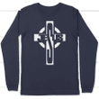 Jesus on the Cross long sleeve t-shirt - Gossvibes