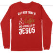 Coffee and Jesus christian long sleeve t shirt - Gossvibes