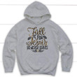Fall for Jesus he never leaves leopard Christian hoodie - Autumn Thanksgiving gifts - Gossvibes