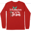 No bunny loves me like Jesus long sleeve t-shirt | Christian apparel - Gossvibes